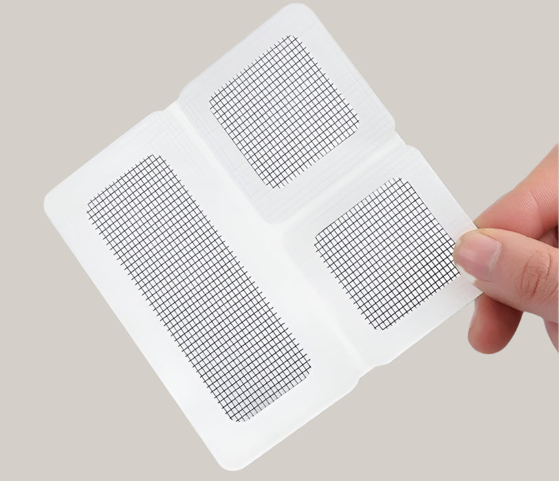 Self-Adhesive Window Screen Repair Patches, 10 × 10 cm