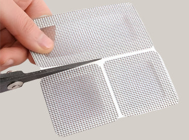 Self-Adhesive Window Screen Repair Patches, 10 × 10 cm