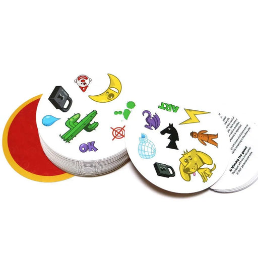 Round Symbol Matching Card Game – 4 Themes