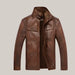 Men's Leather Jackets For Winter Jacket Brown