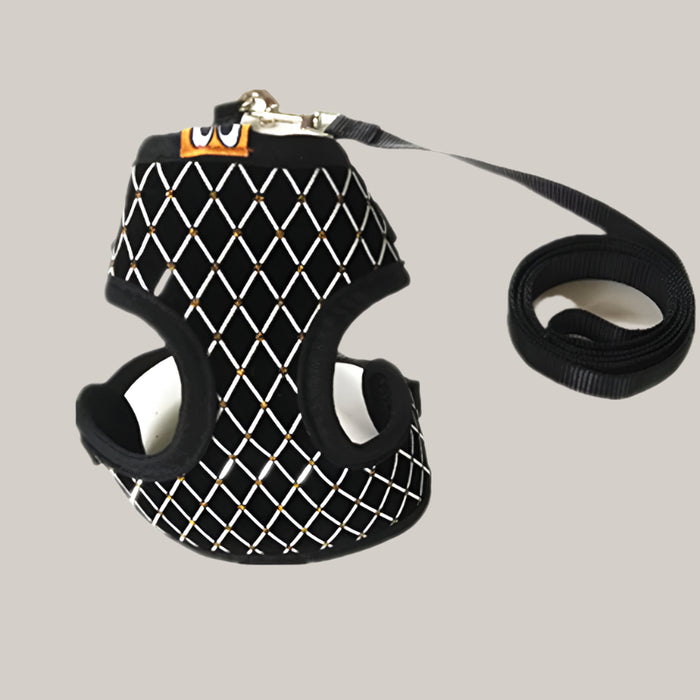 Dog Chest Harness Black