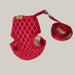 Dog Chest Harness Red
