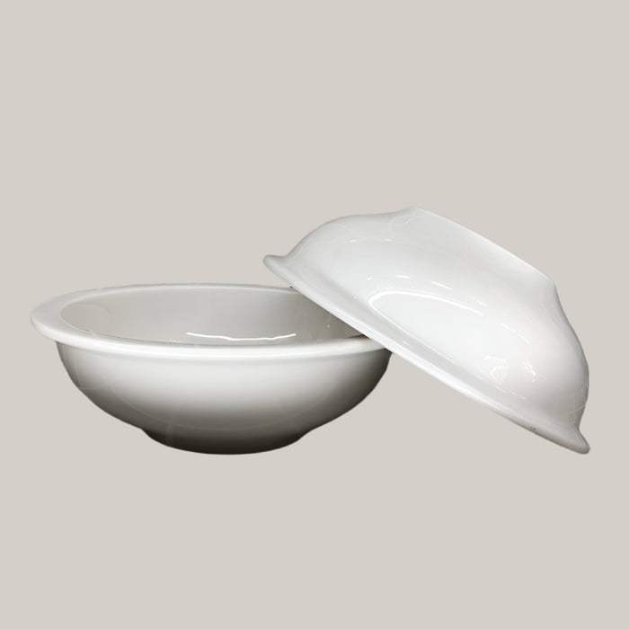 Ceramic Double Food Bowl for Pets Hemisphere bowl