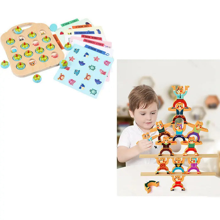 Pattern Matching Peg Board Game – 4 Styles T