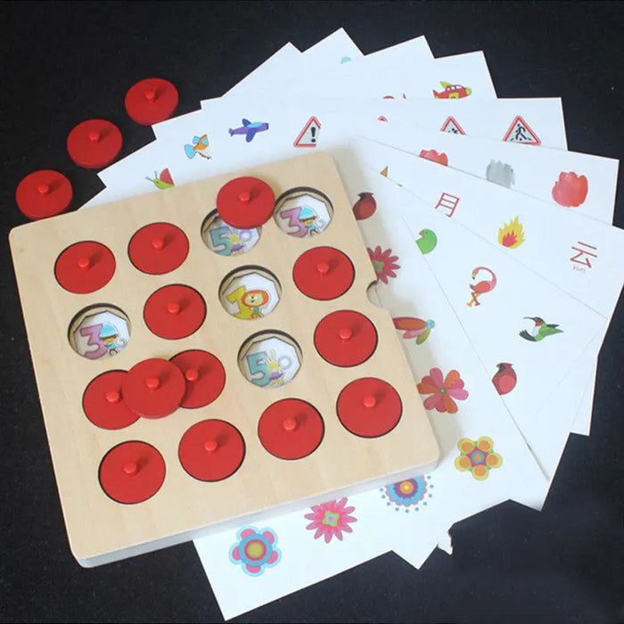 Pattern Matching Peg Board Game – 4 Styles E