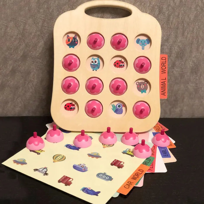 Pattern Matching Peg Board Game – 4 Styles D