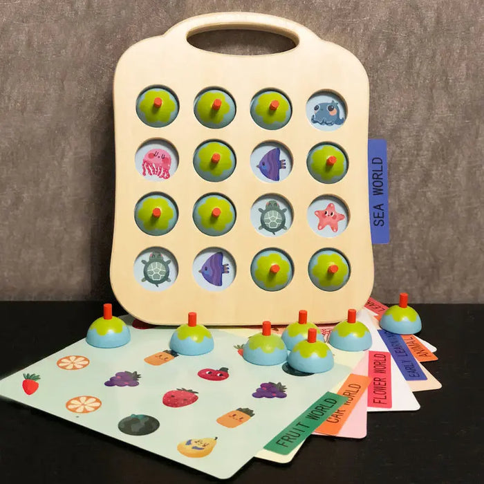Pattern Matching Peg Board Game – 4 Styles C