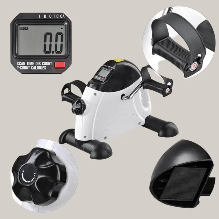 Compact Pedal Exerciser – White