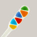 European-Style Stained Glass Cocktail Stirring Rod F