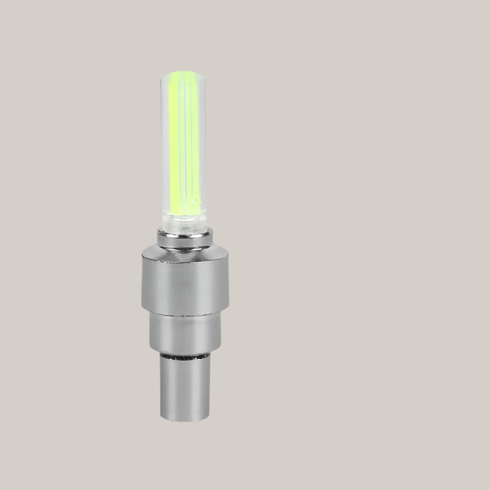 Colorful Bicycle Valve Stem Lights Yellow