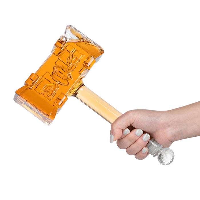 Creative 3D Stereo Hammer Hip Flask