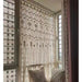 Nordic Handwoven Striped Cotton Door Curtain, 85 × 200 cm