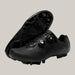 Hard-Sole Cycling Shoes Black Mountain bottom