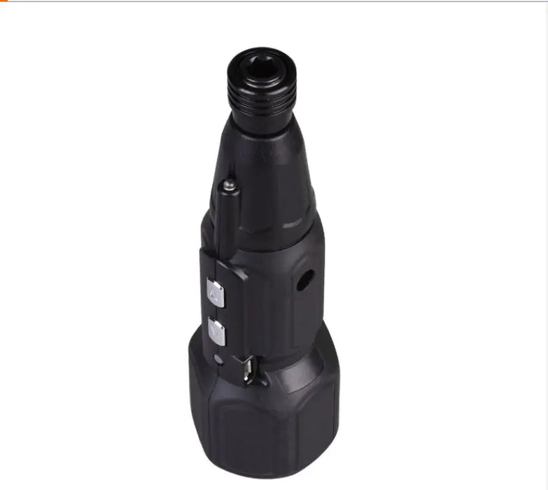 USB Rechargeable Electric Screwdriver – 2 Kit Options Black USB No accessories