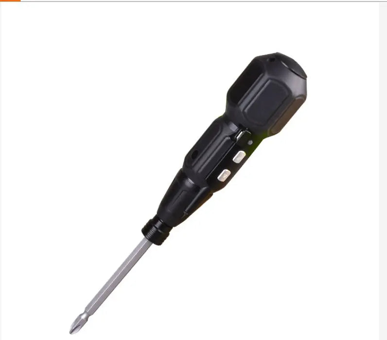 Rechargeable Electric Screwdriver Black USB There are accessories