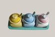 3-Piece Ceramic Seasoning Jar Set
