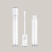 10-Piece Transparent Round Lipstick Tube Set Transparent 10PCS