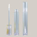 10-Piece Transparent Round Lipstick Tube Set