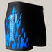 Swimming Trunks Blue fire