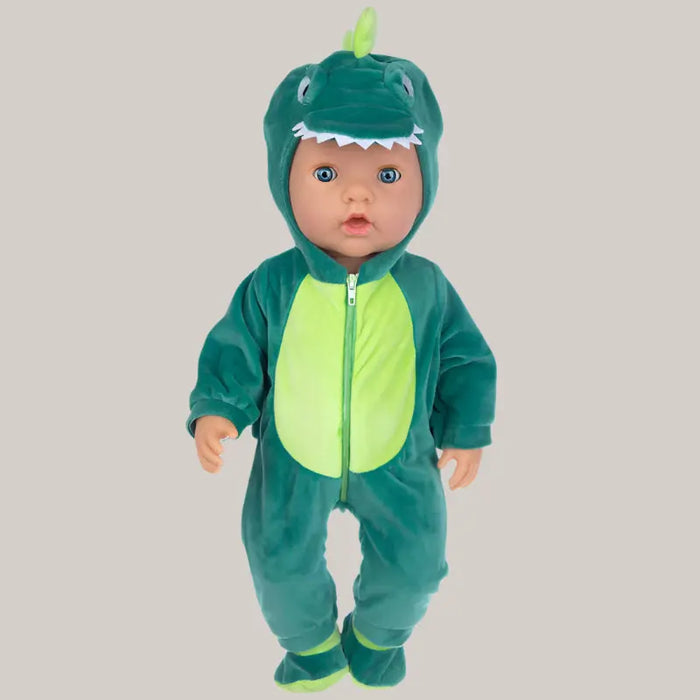 43 cm Doll with Pajama Outfit – 7 Designs Green