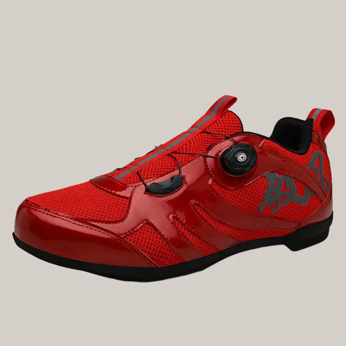 Men's And Women's Outdoor Cycling Shoes Red