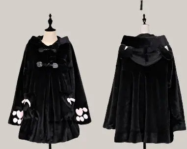 Women Winter Cartoon Fur Coats