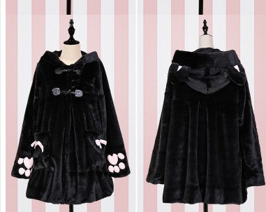 Women Winter Cartoon Fur Coats
