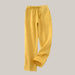 Spring And Autumn Couple Pajamas Yellow Women
