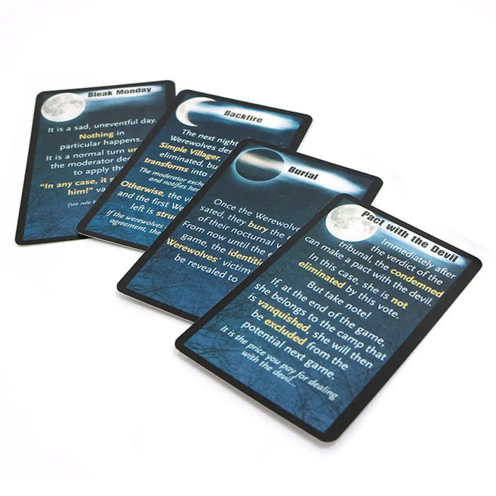 Werewolf Party Card Game – 8 to 18 Players