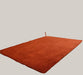 Solid-Color Three-Layer Non-Slip Area Rug Brown