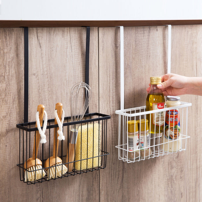 Nordic No-Drill Metal Kitchen Hanging Shelf