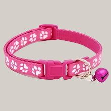 Bell Collar for Cats and Dogs Pink