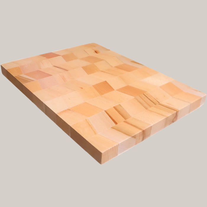 European-Style Wooden Cutting Board, 40 × 30 × 2.5 cm Wood color 40x30x2.5cm