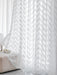 Light Luxury Polyester Curtain with Gold Beads