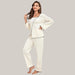 Homewear Suit Long-sleeved Pajamas For Women