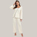 Homewear Suit Long-sleeved Pajamas For Women