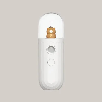 Cute Pet 20 ml Rechargeable Facial Mister – 3 Designs White bear
