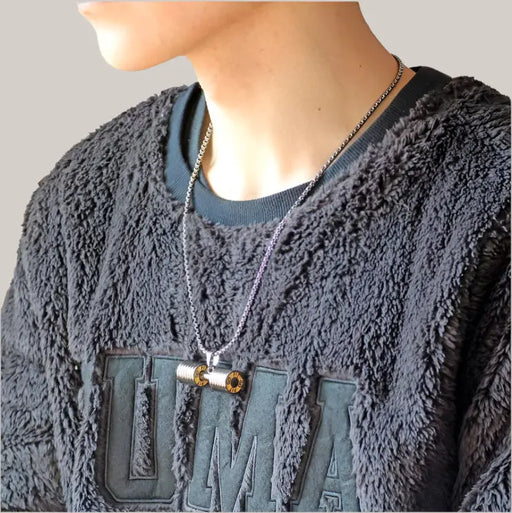 Dumbbell and Barbell Pendant – 3 Colors