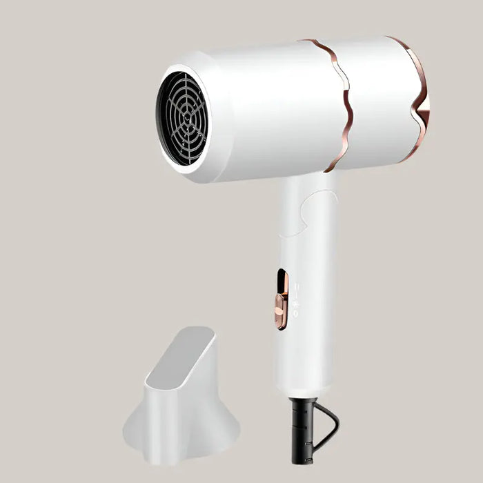 Compact Hair Dryer – UK Plug, Multiple Colors Upgraded white UK