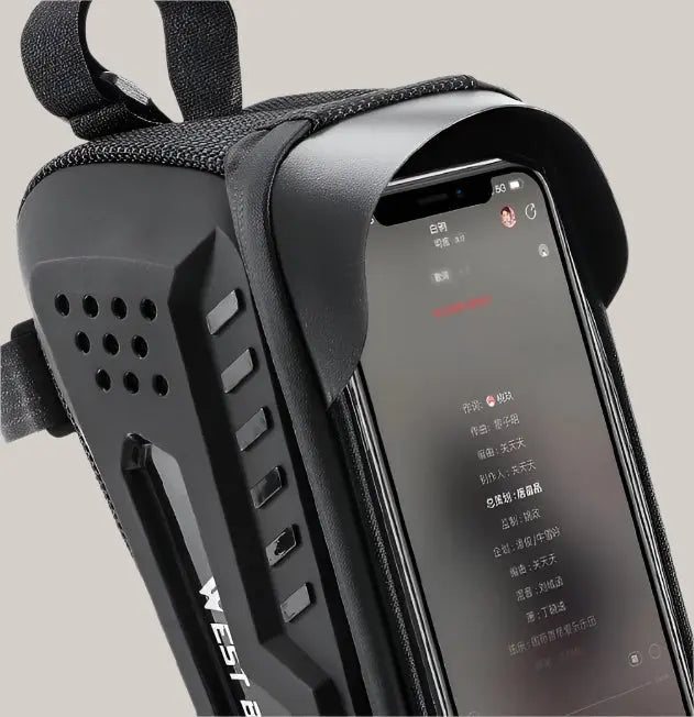 2 L Hard-Shell Bicycle Phone Bag – 3 Colors