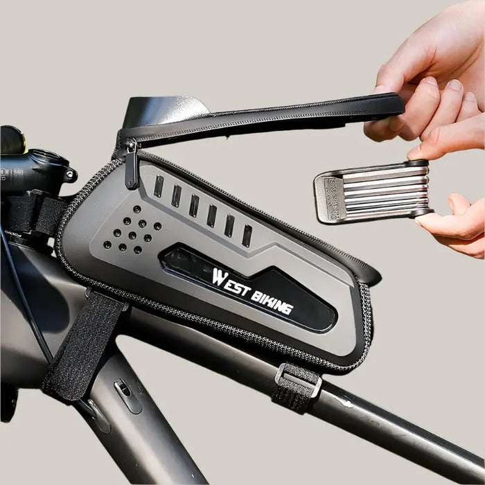 2 L Hard-Shell Bicycle Phone Bag – 3 Colors