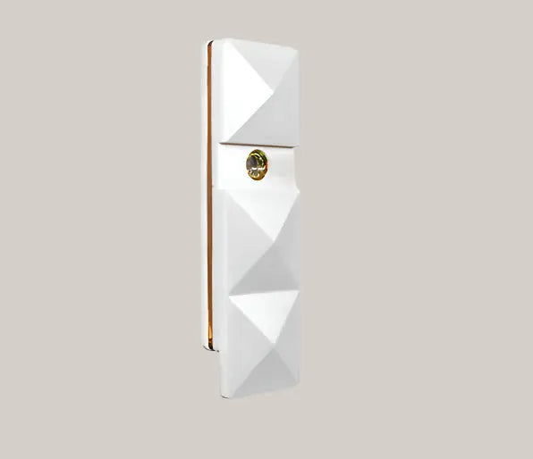 Diamond-Pattern Rechargeable Face and Hair Mister – 4 Colors White