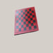 Portable Chess and Checkers Set – 22 cm, Red
