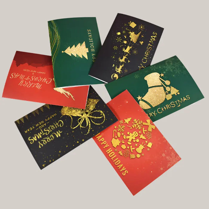 24-Piece Christmas Card Set – 2 Designs