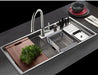 Stainless Steel Over-the-Sink Drain Basket
