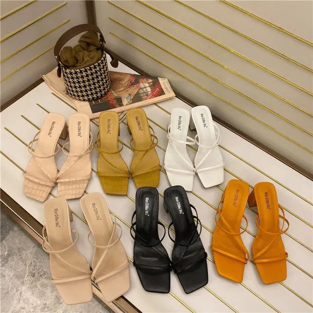 Platform Strap Sandals – EU 35 to 39, 6 Colors
