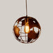 Industrial Iron Pendant Light, 20 cm Black Light Source Not Included