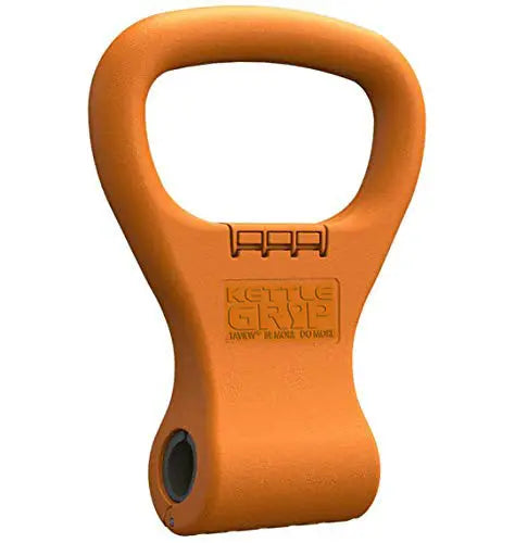 Dumbbell-to-Kettlebell Grip Adapter – Orange Orange