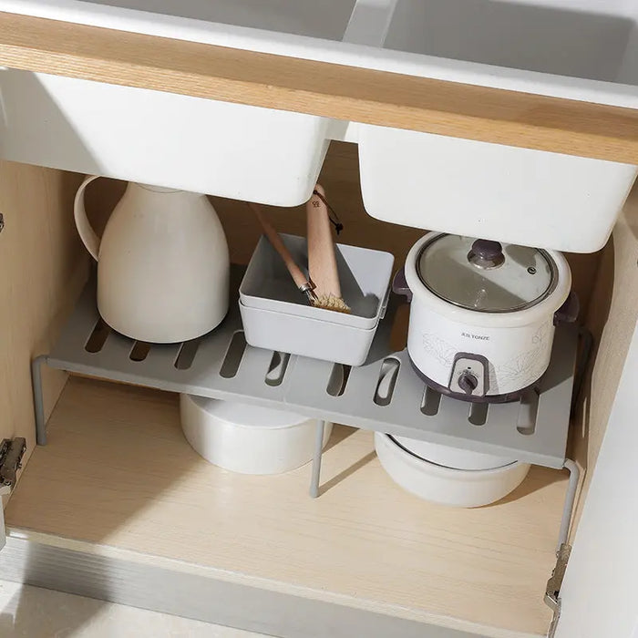 Stackable Extendable ABS Storage Rack