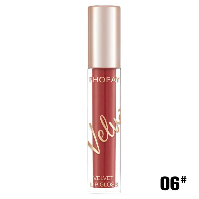 PHOFAY Velvet Lip Gloss 06